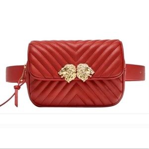 Zara Red Lion Crossbody Bag
